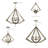 Holmfrith Steel Flush Mounted Sconce-377828036