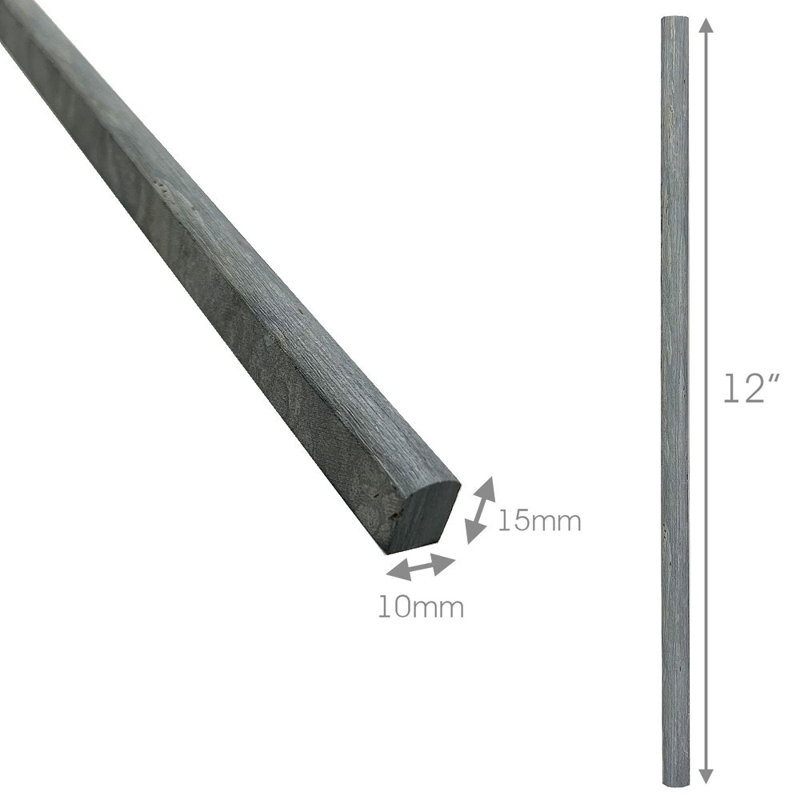 12'' L x 0.39'' W Round Tile Trim