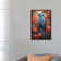 Parrot With Flowers by David Loblaw - Gallery-Wrapped Canvas Giclée on Canvas