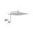 12 Inch Adjustable Extension Arm High-Pressure Rain Shower Head, Rain Fixed Shower Head-121108234