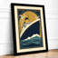 Deco Liner at Sea Art Deco - Framed Print-1068084749-1068084751