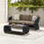 Spectrum Caribou Cushion/Dark Gray/Gray Frame