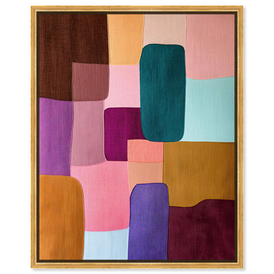 Art moderne sur toile "Color Block Cadence II" par Art Remedy