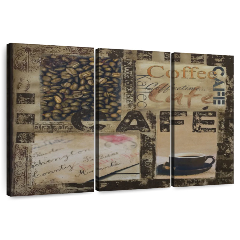 Yarlin Cafe Collage, 20" H x 33" W