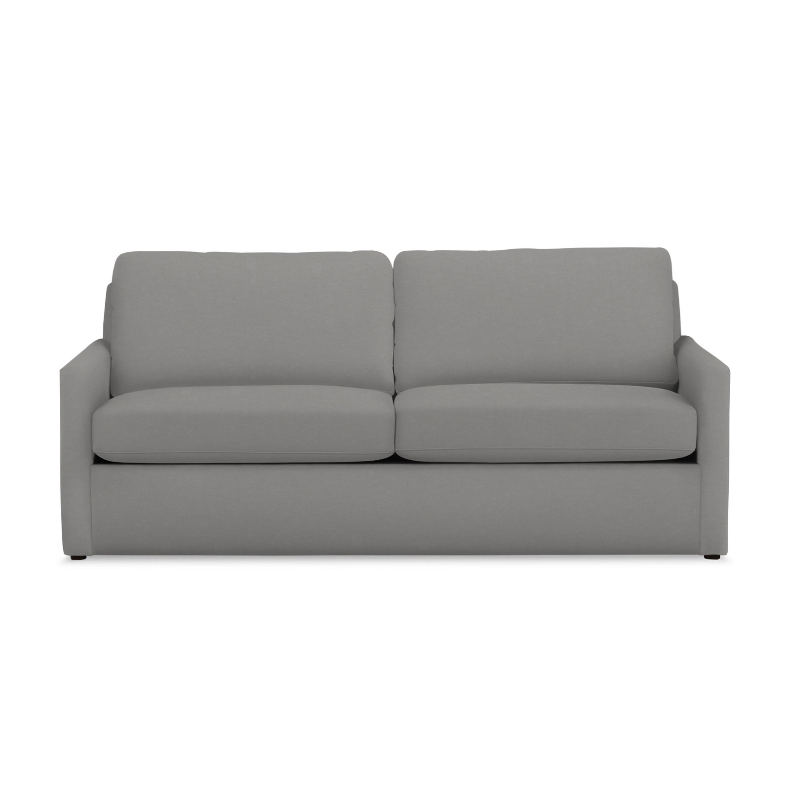 Savannah 85'' Upholstered Sofa, Bayou Light Gray Canvas