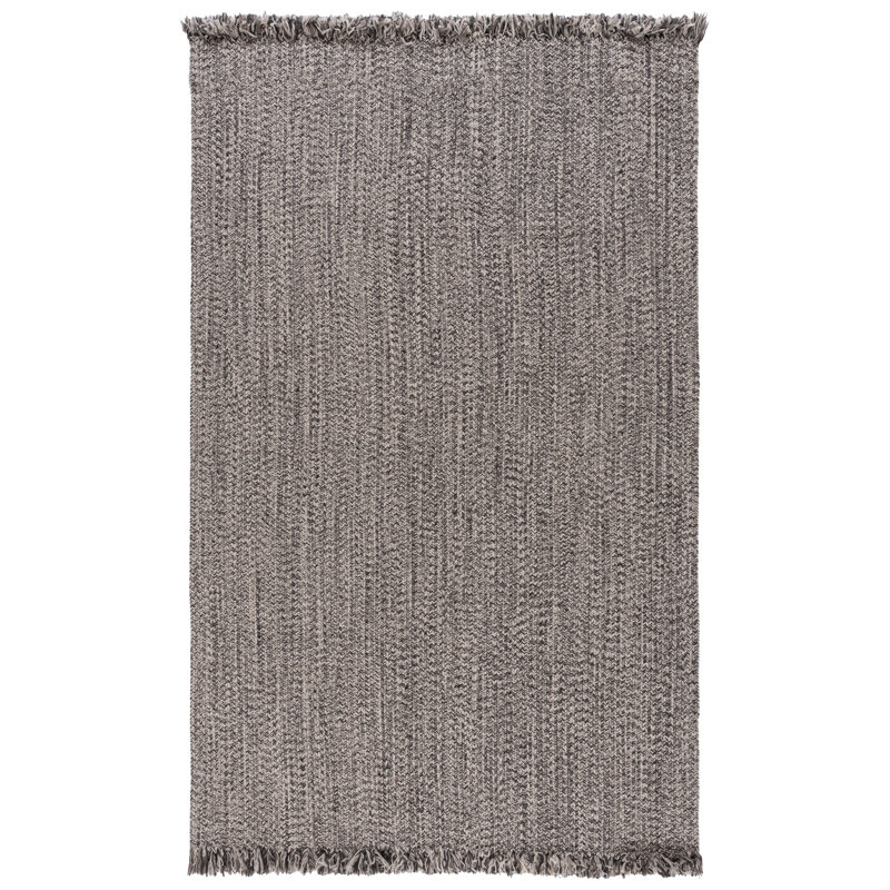 Braided 301 Hand Woven Machine Washable No Pattern Rug, Rectangle 5' x 8'