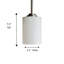 Luminaire suspendu à 1 lumière Ainka
