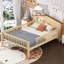 Lit plateforme en bois avec rangement à DEL et rangement intégré-71204302-71204297