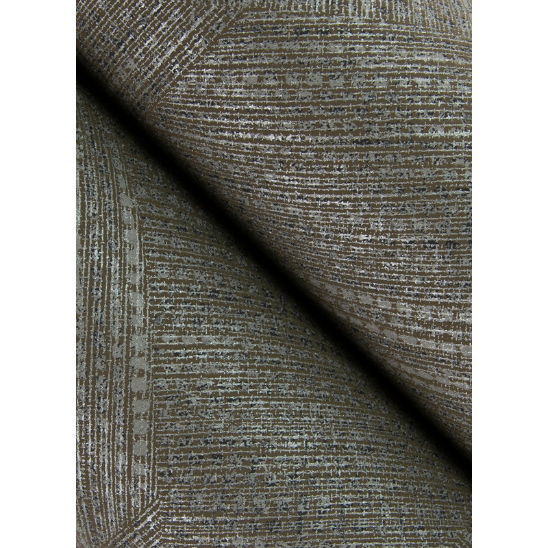 Metallic Wallpaper Roll, Pewter