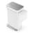 simplehuman 4 Litre / 1.06 Gallon Compost Caddy, Detachable and Countertop Bin Trash Can-87761200