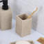Porte-brosse à dents carré en résine-73644662