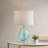 Glass Table Lamp
