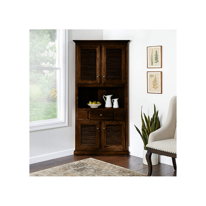 Bahut de coin Classic Oak, Chêne léger