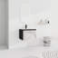 Meuble-lavabo mural 24 po avec lavabo en céramique