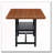 71"Long Dining Table With Shelf Storage-1173779404