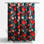 Rideau de douche simple Poppy Garden-1356021973