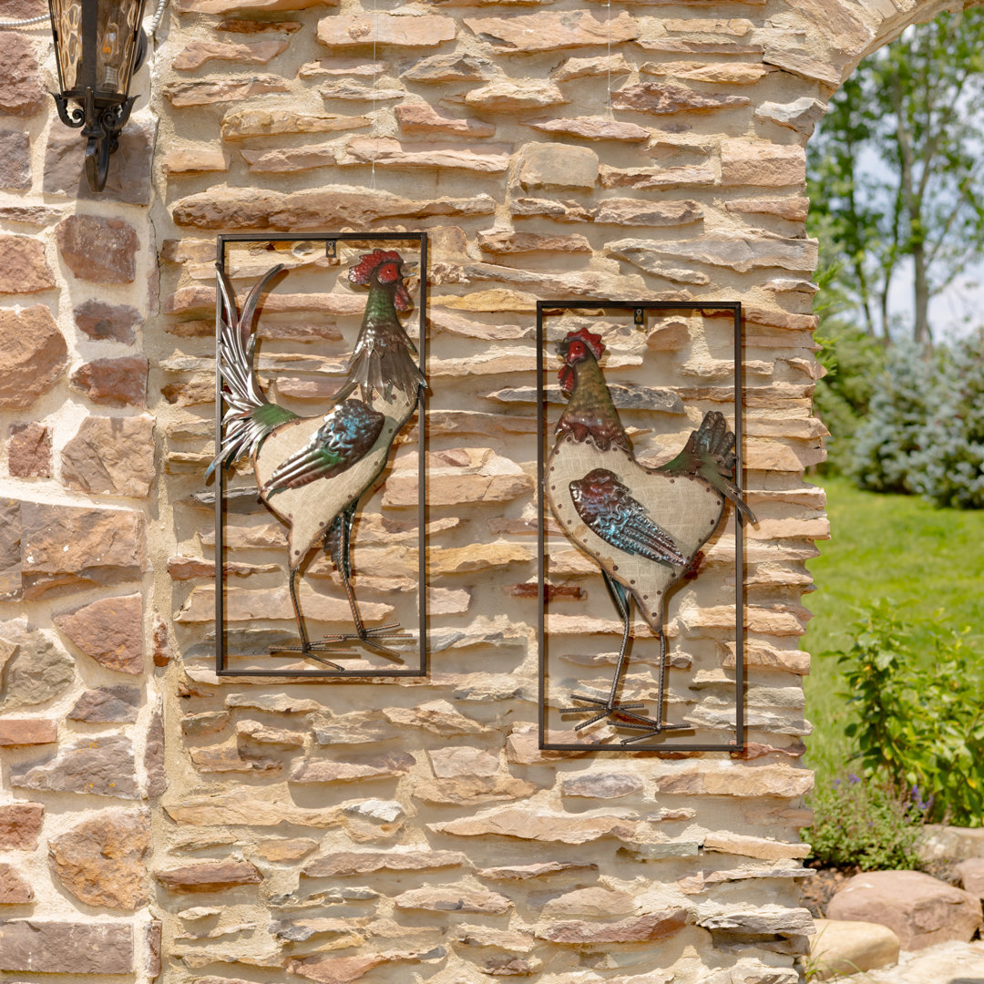 Farmhouse Landscape & Nature Wall Decor on Metal August Grove®