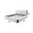 Beige Boucle King Size Platform Bed