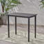 Table de bar d'extérieur minimaliste en bois d'acacia-121084742