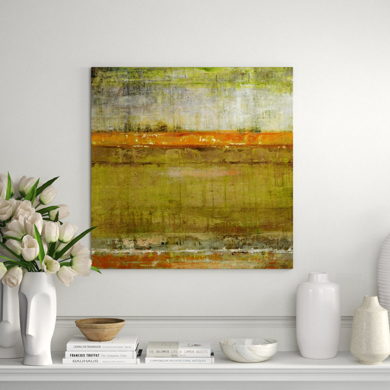 Looking At The Horizon II Painting by Sofia Fox, 36" H x 36" W, Outdoor