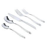 Artik 5 Piece 18/10 Stainless Steel Flatware Set, Service for 1
