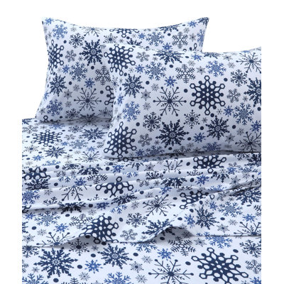 Cozy 100% Cotton Floral Sheet Set