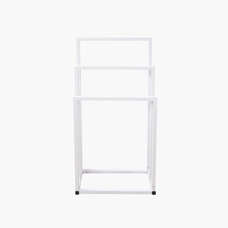 Rangement porte-serviettes l 17,8 po Melea, Blanc