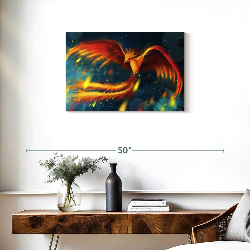 Kelan Phoenix, 20" H x 30" W