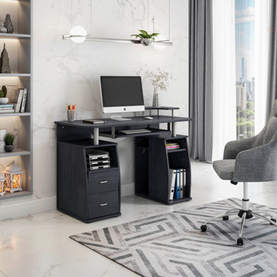 Bureau d'ordinateur avec rangement Techni Mobile