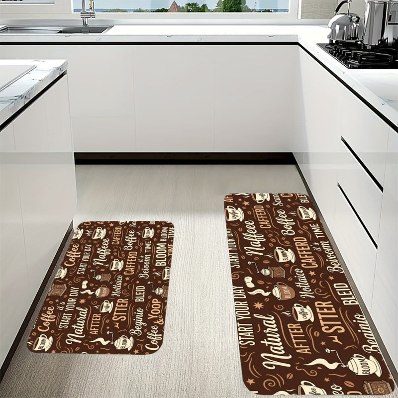 Ensemble de tapis en flanelle 2 pièces