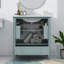 Ensemble de meuble-lavabo 30 po avec lavabo, portes et tiroir-116117538