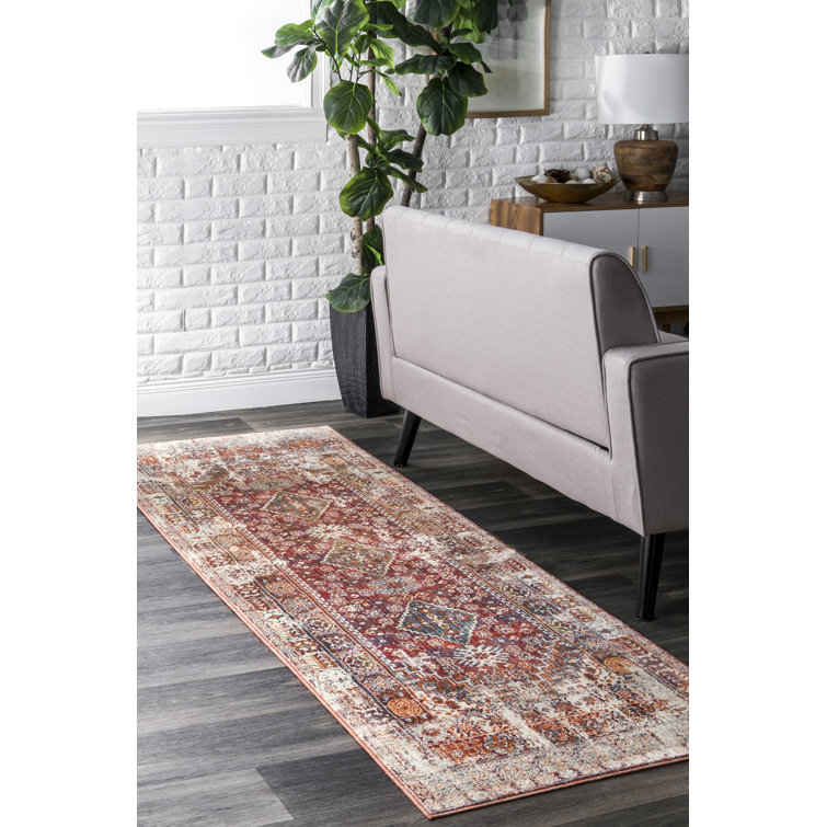 Osco Southwestern Rust Area Rug