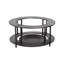 Chaise Adirondack 7 pièces avec table d'appoint et foyer sans fumée-112246776