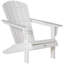 Chaise Adirondack Outsunny avec porte-gobelet (sans la table)