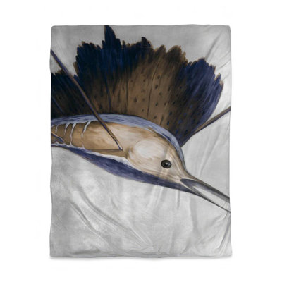 Abstract Swordfish Sea Bathroom Animals Duvet Cover Decor