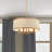 Berthine 4 - Lights Shaded Drum Chandelier-1351421313