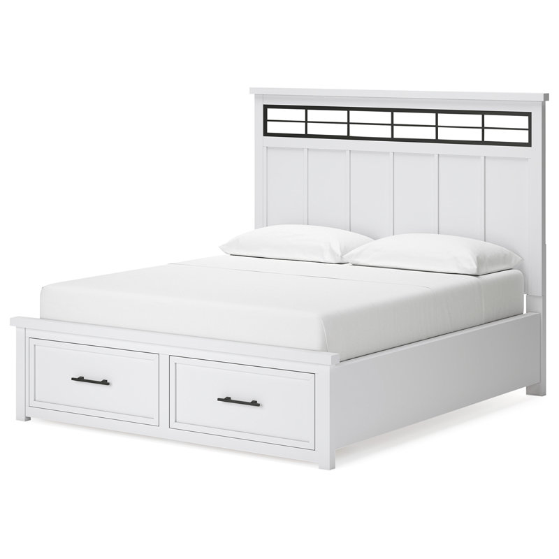 Ashbryn  Panel Storage Bed, California King