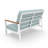 Townsend Metal Outdoor Loveseat With Sunbrella Cushion-116257302-116257303