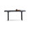 Black Rectangular Solid wood Butterfly Leaf Dining Table