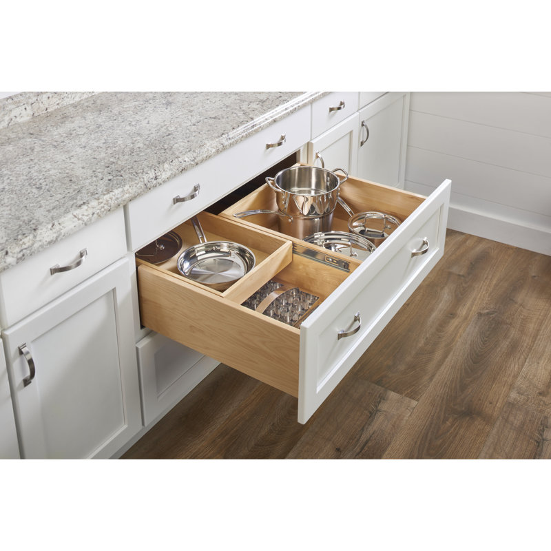 Rev-A-Shelf Tiered Cutlery Drawer Organizer with Soft-Close