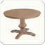 Table de salle à manger ronde Robuste, durable, élégante, pratique, polyvalente et fonctionnelle-139564932