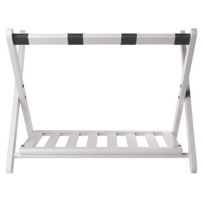Reese Luggage Rack With Shelf, 