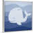 Cadre pour toile flottant blanc
