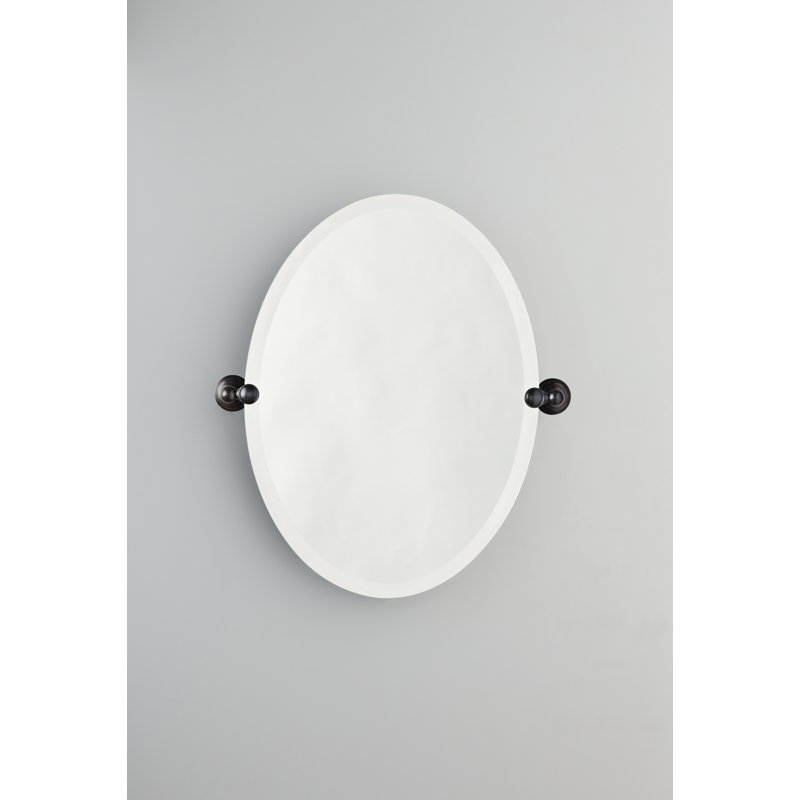 Providence Beveled Frameless Bathroom Mirror