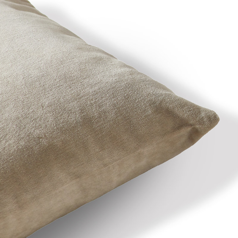 Dannis Throw Pillow Cover, Clay