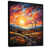 Black Floater Framed