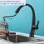 Robinet de cuisine escamotable en acier inoxydable-118350842