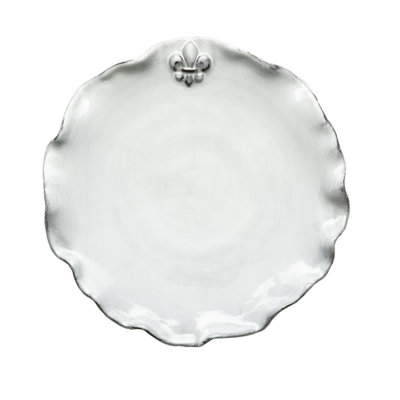 Fleur De Lis 10" Dinner Plate
