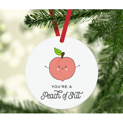 3.5'' Wood People Ball Ornament