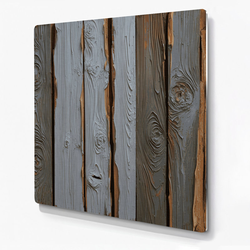 Art mural en métal gris de l'Action de grâce, H 144 po x l 144 po x P 0,05 po